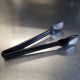 Black Plastic Salad Tongs