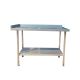 120cm width Stainless steel table 