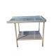 110cm width Stainless steel table 